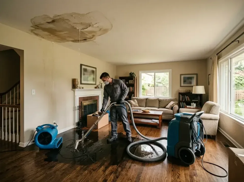 attic-pipe-burst-ceiling-drip-008 — frequently asked questions, Water Damage Restoration & Carpet Care in Charlevoix, MI